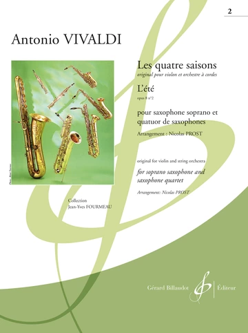 Les Quatre Saisons. &amp;quot;L’Été&amp;quot;, op. 8 n° 2 Visuel